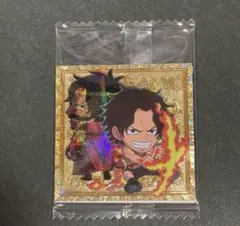 ワンピース ウエハース シール エース　ロジャー パラレル　ゴールド　ゴルパラ
