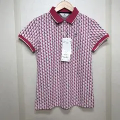【新品】Munsingwear ペンギン総柄 半袖ポロシャツ M