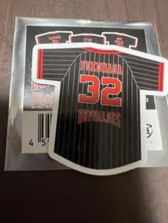 福永奨　ユニフォーム柄ステッカー　夏の陣　オリックス