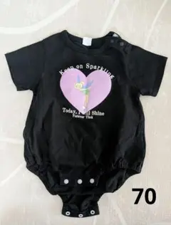 Disney baby ティンカーベル　ロンパース　70
