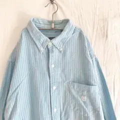 【90s 00s vintage 古着】chaps オーバーサイズシャツ