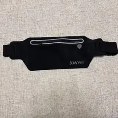 Jawwei ブラック ボディバッグ