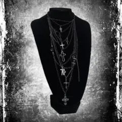 00s archive cross necklace gunda handmad