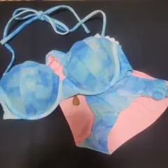 新品ナックルマーケットタイダイマーメイドシェルビキニ