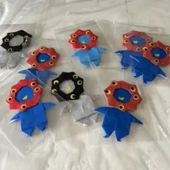 ライオンの花冠 折り紙キャラクター 6個セット