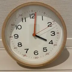 【ジャンク品】無印良品　じぶんで読める時計