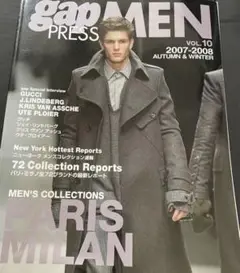 gap PRESS MEN 07-08AW パリミラノコレクション vol.10