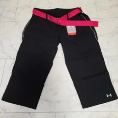 【新品タグ付き】UNDER ARMOUR レディースクロップドパンツ MD