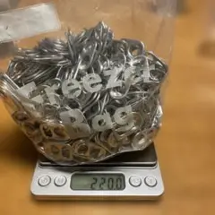 空き缶プルタブ 約220gフリーザーバッグ入り