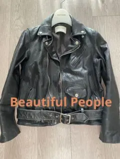 Beautiful People 【ビューティフルピープル】定番レザージャケット