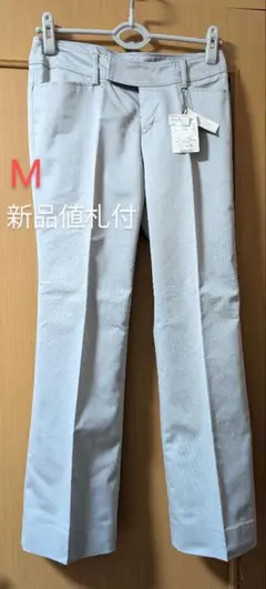 Mサイズ　新品値札付　フランドル　ストレッチパンツ　三越デパート