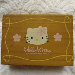 ハローキティ 木製ボックス ♡小物入れ♡レアです