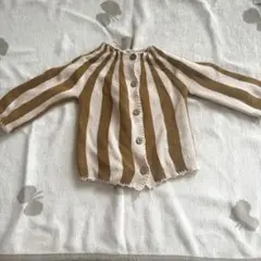 ベビーカーディガン