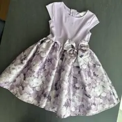 お花柄ドレス