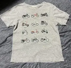 値下げ　130 GU　ホンダ　HONDA　コラボ　バイク　Tシャツ　半袖