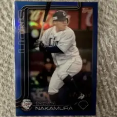 TOPPS2025 NPB 中村剛也 150枚限定　ファーストナンバー