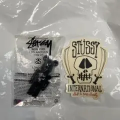 Stussy ベアブリックBE@RBRICK ブラック 100%+ 美品