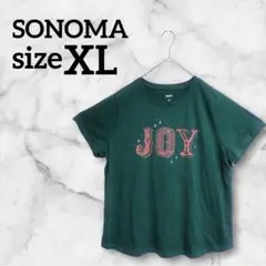 SONOMA ソノマ【XL】Tシャツ 半袖 緑