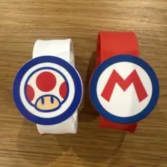 パワーアップバンド マリオとキノピオ usj 2本セット
