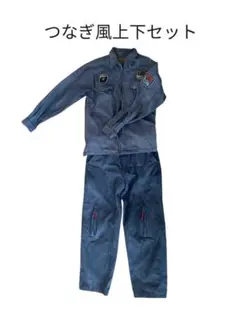 川崎重工 長袖作業服2組セット 新旧帽子付き（中古） 川崎重工 長袖作業服2組セット 新旧帽子付き（中古）