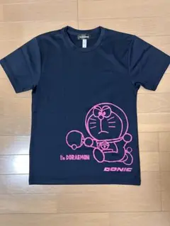 DONIC ドラえもん Tシャツ ネイビー　サイズS