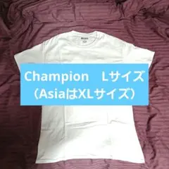 ★最終値引き★Champion 白トップスメンズ Tシャツ Lサイズ