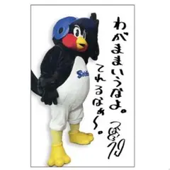 つば九郎　ほぼ等身大タオルケット 「りーぜんとたたせてよ！！」　ヤクルト 東京ヤクルトスワローズマスコットキャラクター「つば九郎ほぼ
