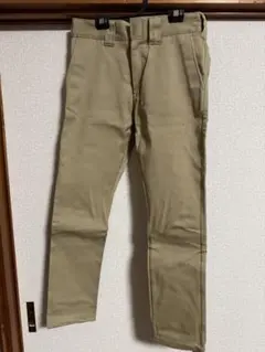 Dickies ベージュ チノパン スリムフィット