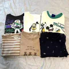 【まとめ売り】子供服 ロンT 長袖 カットソー ディズニー バズ シンプル お得