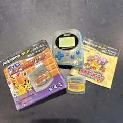 【ジャンク品】ポケモンミニ本体、パーティミニとパズルコレクションカートリッジ