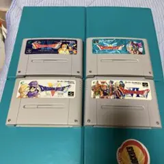 スーパーファミコン　ドラゴンクエスト1.2.3.5.6 コンプリート4点セット