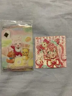 プリキュアカードウエハース コメコメ&パムパム&メンメン キュアプレシャスシール