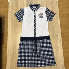 FILA UVカット チェック柄ワンピースＭ　本日限定セール