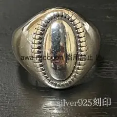 メンズリング　シルバー925刻印　レトロ　メキシカンアクセサリー　ビンテージ