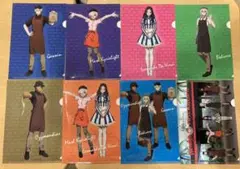 “コラボ記念！限定描き下ろし” クリアファイルA5 全8種フルコンプセット