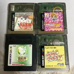 ゲーム4個まとめ　ハム太郎　キティ　ハムスター　スーパーギャルズ