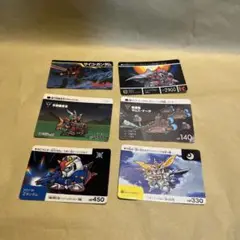 ガンダム トレーディングカードセット　6枚