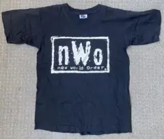 nWo Tシャツ Mサイズ 黒 ハルクホーガン 新日本プロレス