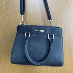 ブラック 2WAY ショルダーバッグ