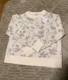 ハニーズ　未使用　ニット　セーター　花柄　M