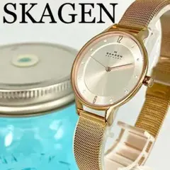516 SKAGEN スカーゲン時計 レディース腕時計 ゴールド 人気 箱付き