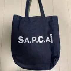 apc sacai デニムトートバッグ