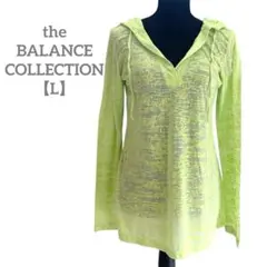 the BALANCE COLLECTION 【L】フード付きパーカー グリーン
