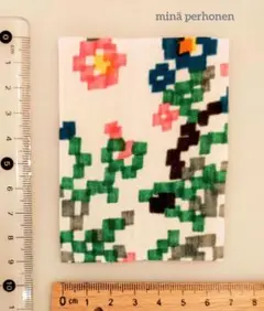 7-v　ミナペルホネン　希少はぎれ　flower bed