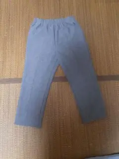 グレー ゴムウエスト スラックス