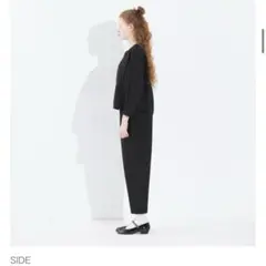 美品kelenケレン　ジャケット　テーパードパンツセットアップ　ライトベージュ