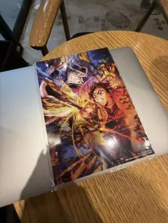 アニメキャラクター アクションシーン ポスター