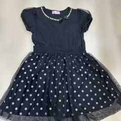 CUTE LOVE ドット柄チュールスカートワンピース130サイズ