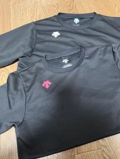 DESCENTE ブラック　ジュニア　2枚セット　デサント