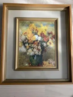 ルノワール作 花瓶の花